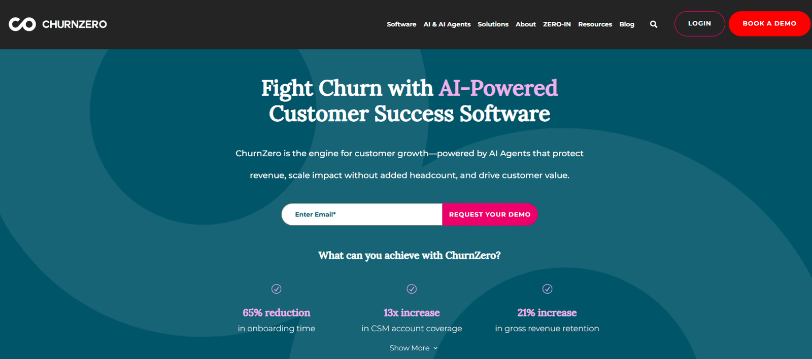ChurnZero for customer churn prediction