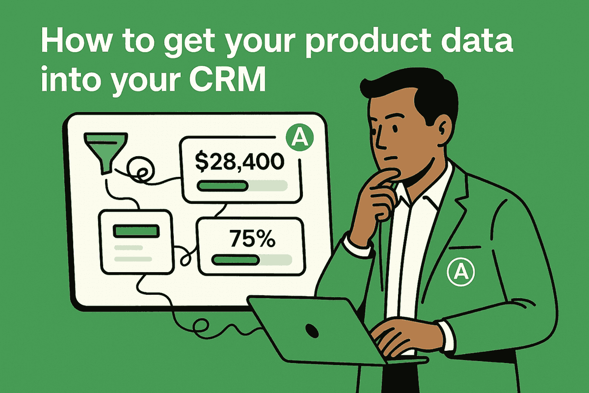 How to get your product data into your CRM