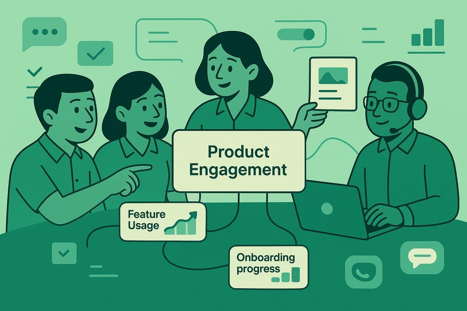 El engagement del producto es un esfuerzo de equipo