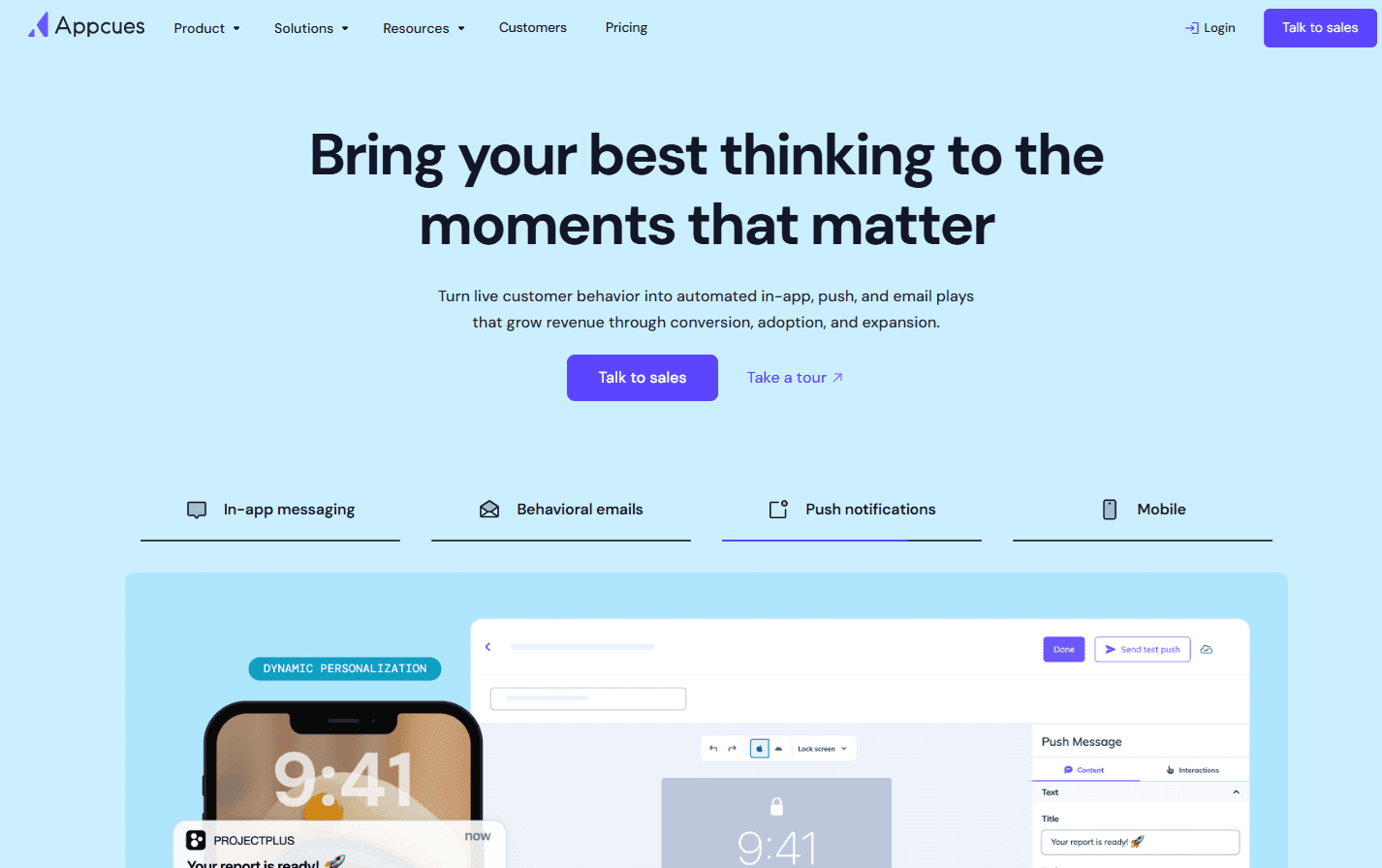 Appcues - a Pendo alternative for in-app guidance