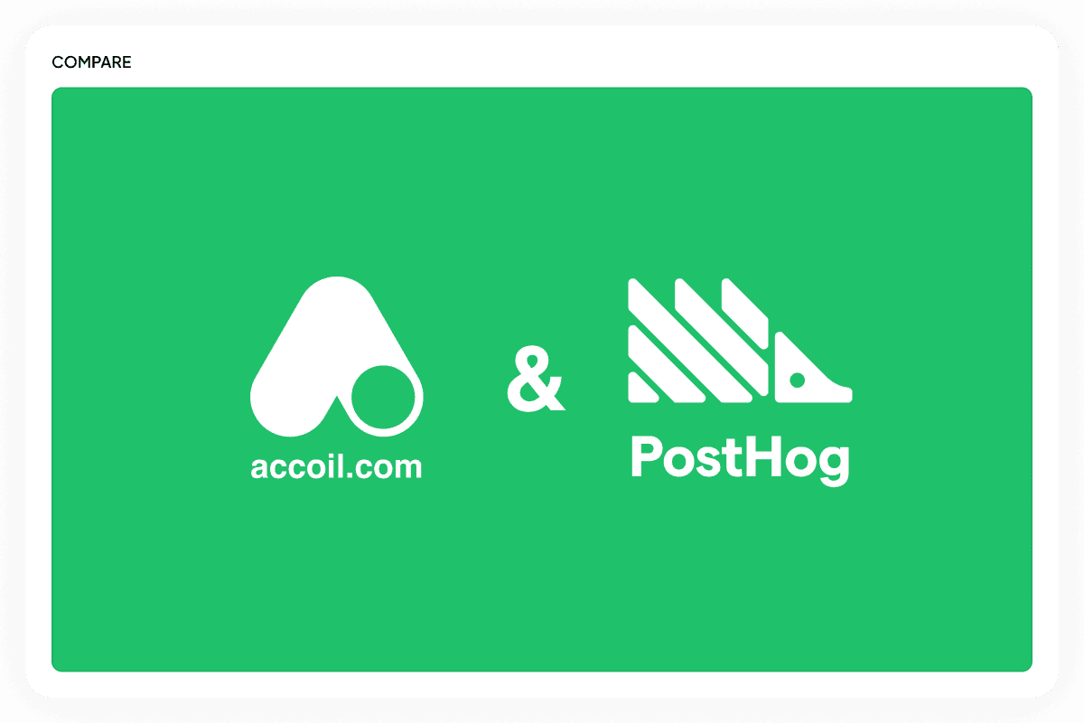 PostHog vs Accoil (2025): Wie B2B-SaaS-Teams das richtige Analytics-Tool wählen