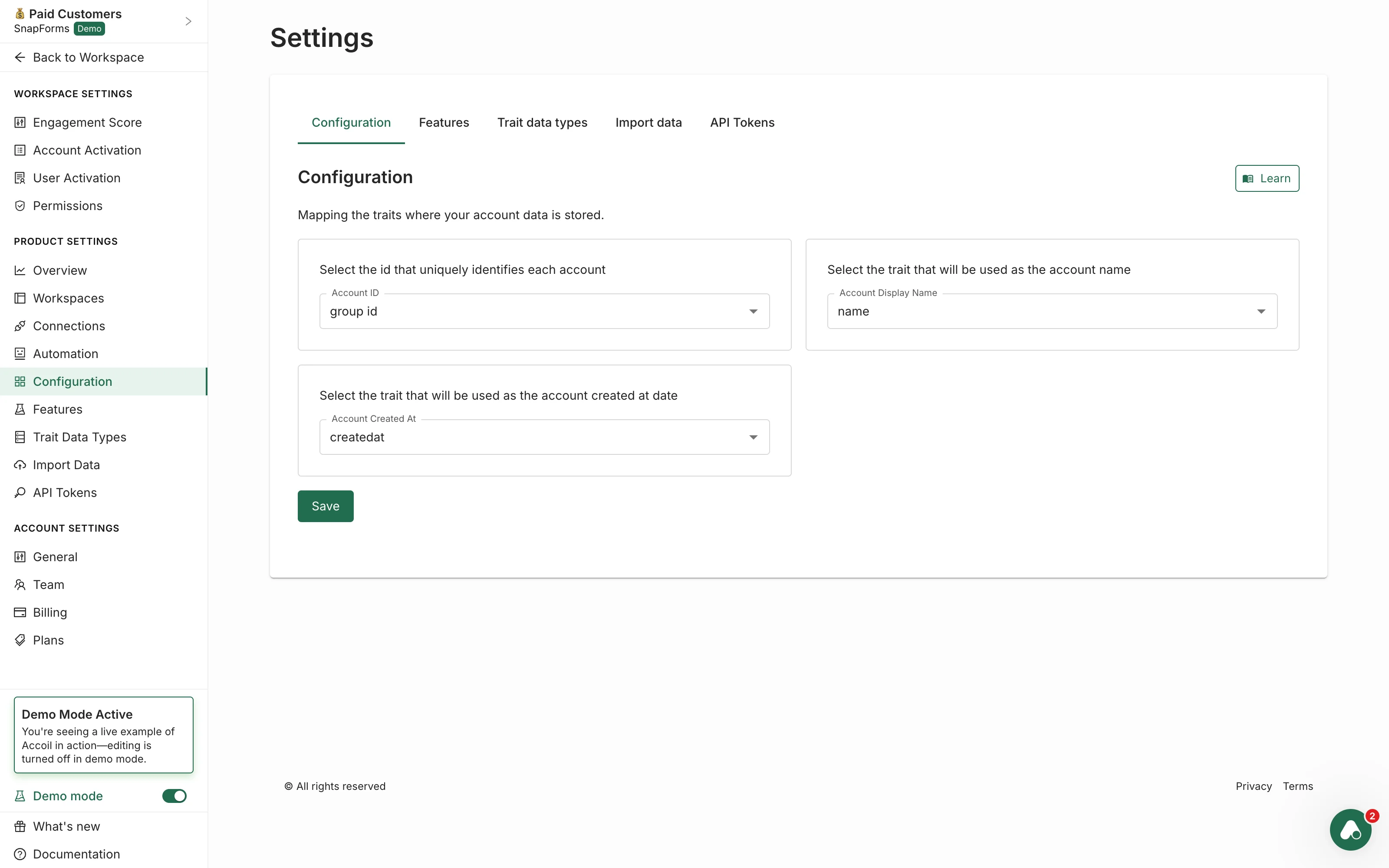 configProductConfiguration screenshot