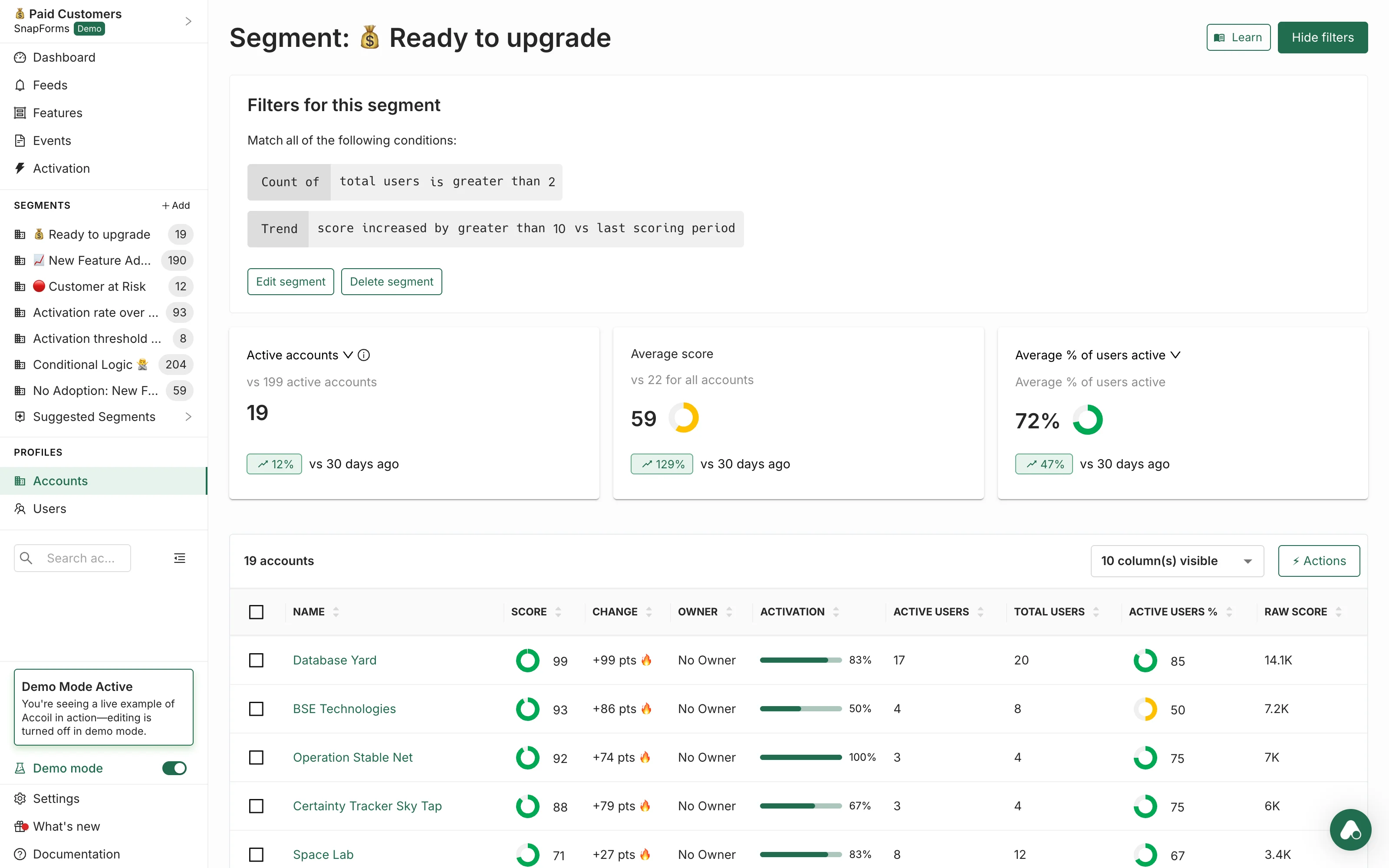 segment-Readytoupgrade screenshot